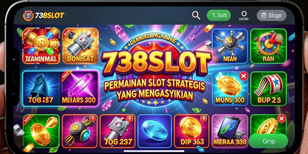 Gameplay menegangkan dengan strategi yang dihadirkan dalam 738SLOT.