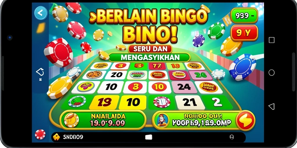 Tampilan gameplay Bingo yang menyenangkan dari aplikasi 9939.