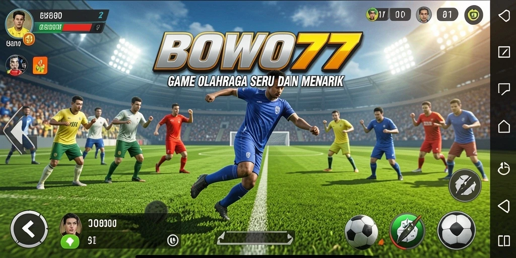 Gameplay menarik dari BOWO77 yang menggambarkan keseruan olahraga.