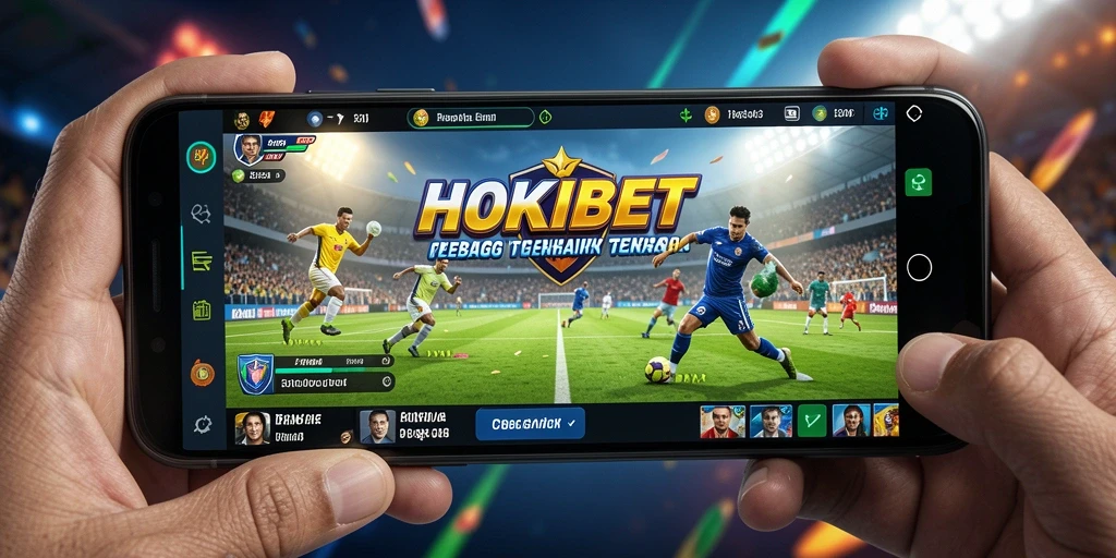 Screenshot HOKIBET menampilkan pengguna menikmati berbagai cabang olahraga secara interaktif.