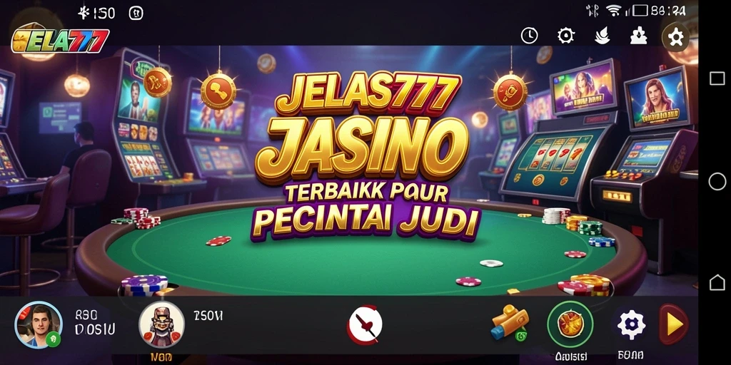 Tampilan menarik dari gameplay Kasino di JELAS777.