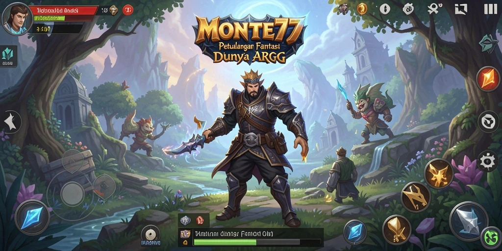 Screenshot gameplay <strong>MONTE77</strong> menunjukkan aksi seru dalam dunia ARPG.