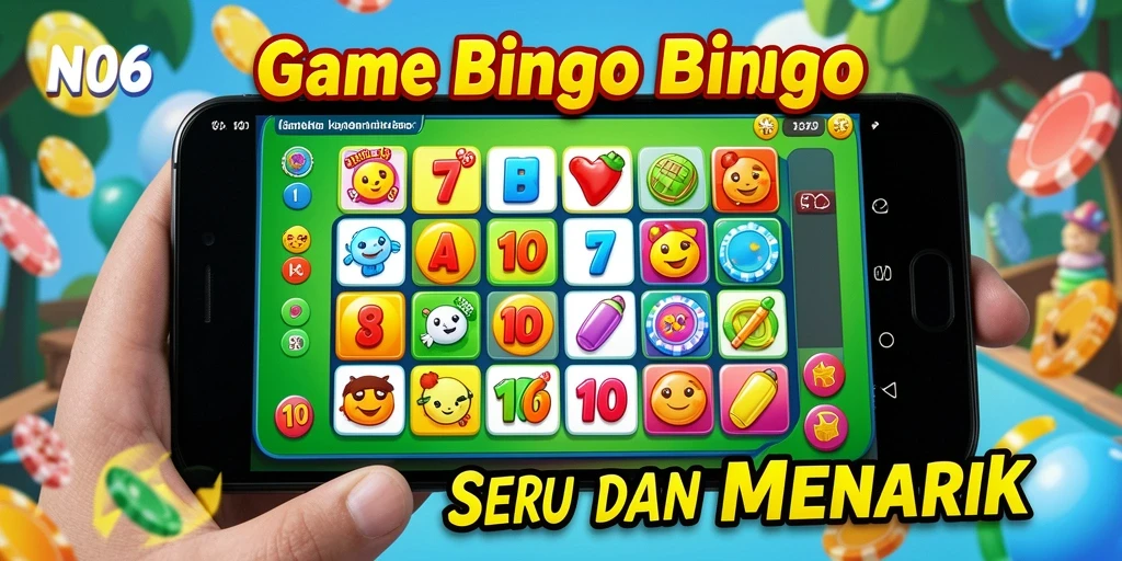 Tampilan gameplay bingo yang seru dan interaktif di N06.