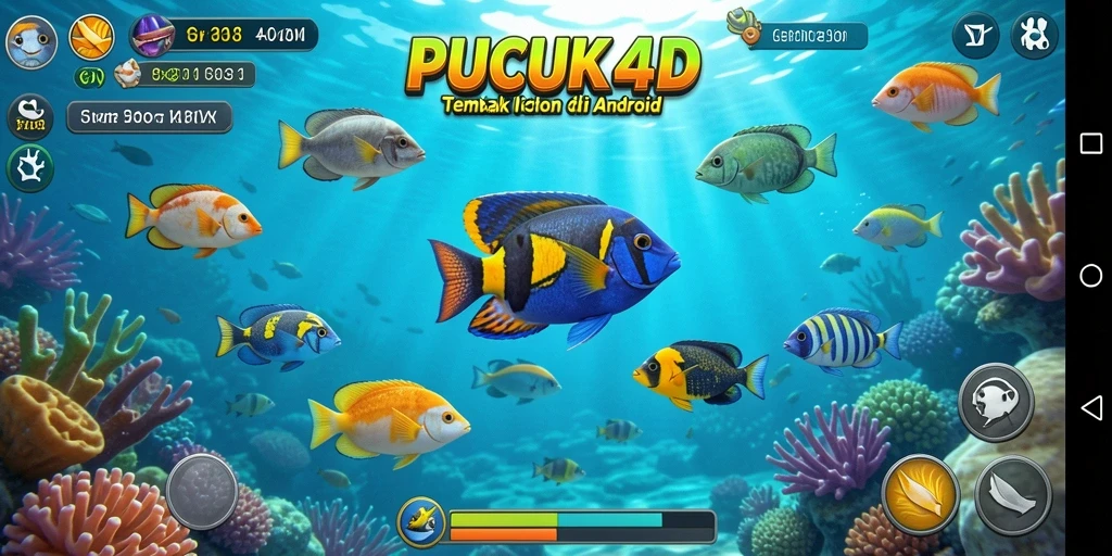 Tampilan seru dari gameplay Tembak Ikan PUCUK4D yang menegangkan.