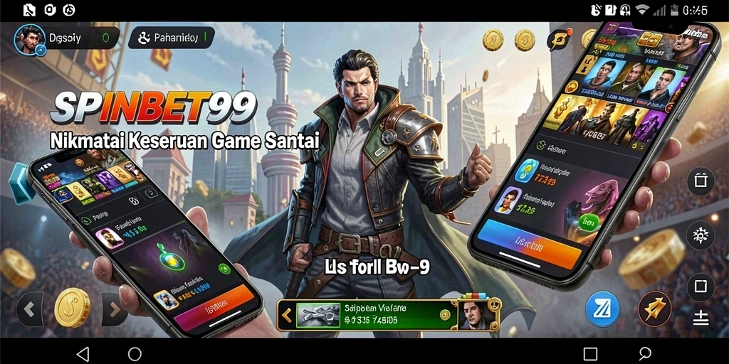 Screenshot menunjukkan gameplay santai yang menghibur di SPINBET99.