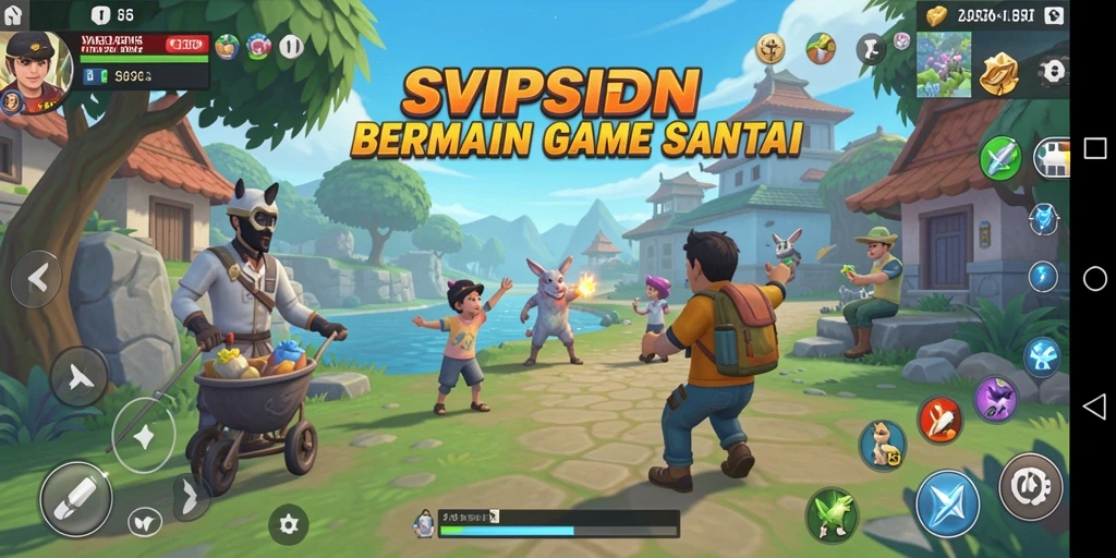 Tangkapan layar SVIPSIDN menampilkan gameplay yang mengasyikkan dan mudah diakses.