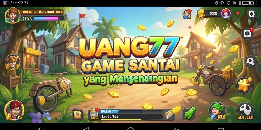 Screenshot utama <strong>UANG77</strong> menunjukkan gameplay yang seru dan interaktif.